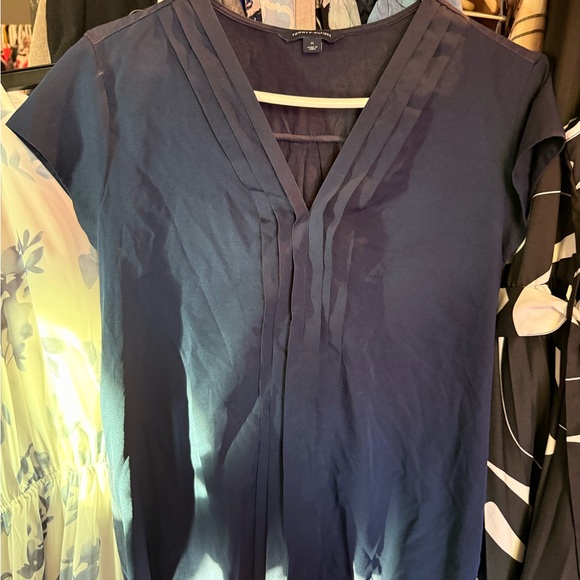 Tommy Hilfiger Deep Blue Women's Blouse - Picture 1 of 2